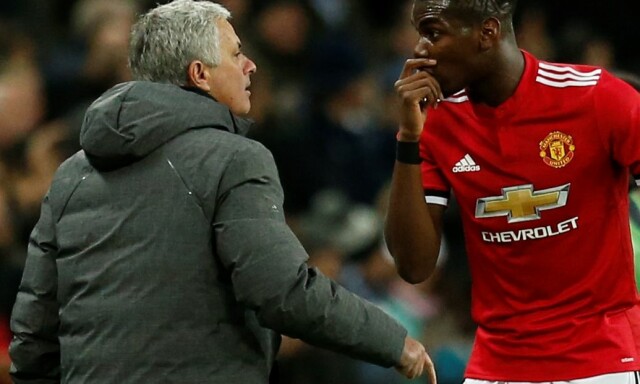 Video vekker oppsikt: - Isfront mellom Mourinho og Pogba